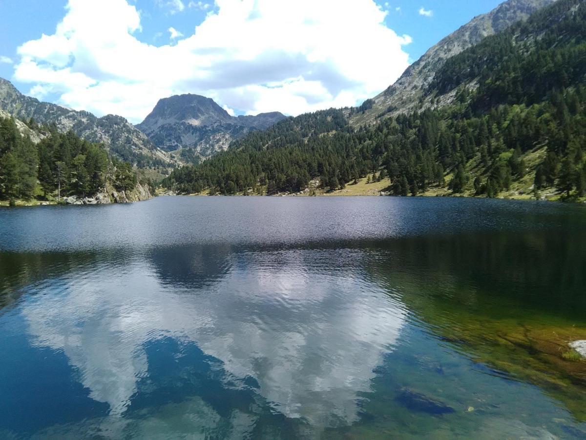 Chalet Bois Au Milieu Des Pyrenees LʼHospitalet-près-lʼAndorre Bagian luar foto
